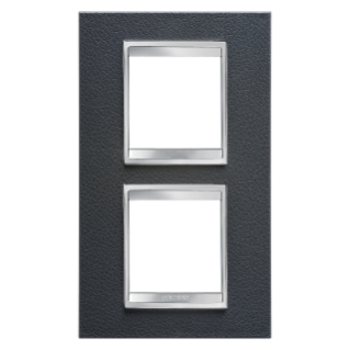 Plaque Lux Int. 2+2p V.e. 71 Cuir Noir