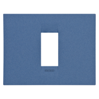 Plaque geo 1p bleu mer