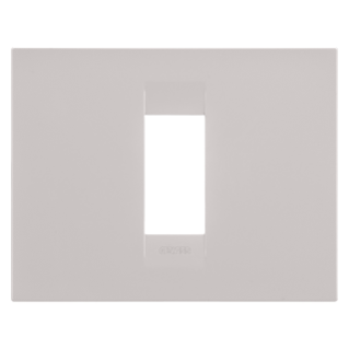 Geo plate - painted technopolymer - 1 module - natural beige - chorus