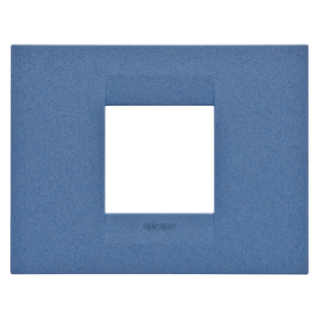 Plaque geo 2p bleu mer