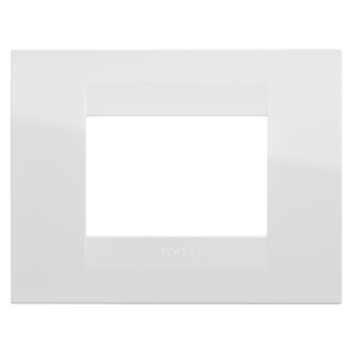 Plaque geo 3p blanc