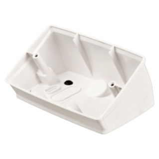 Boitier de bureau en saillie 4p blanc