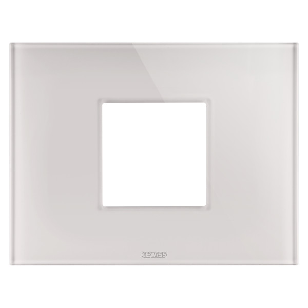 Plaque ice 2p verre beige naturel