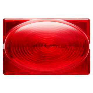 Lampe saillante rouge balis.