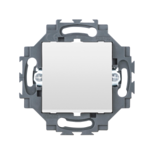 Interrupteur c.auto.1p 10ax-lum.blanc