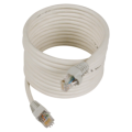 Cable rj45-rj45 cat.5e utp 5m blanc