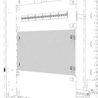 Qdx pannello pieno 600x100