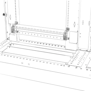 Qdx staffe morsettiera orizzontale