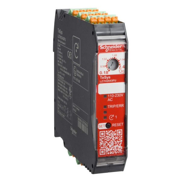 Tesys H - Démarreur Hybride - 1 Sens - 0,75kw 400v - 110-230vca, Ressort, Safety