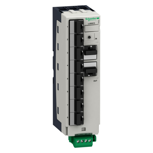 Répartiteur Modbus 10 Connecteurs RJ45 et 1 Bornier à Vis TeSys U