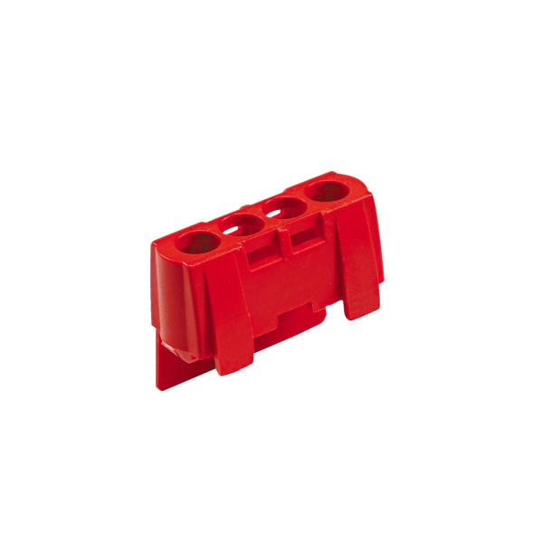 Schneider Electric Capot Bornier Ip2 4 Trous Rouge