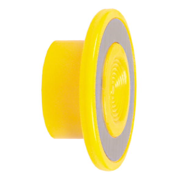 Schneider Electric Cabochon Lisse Jaune pour Coup de Poing Lumineux Diam 30