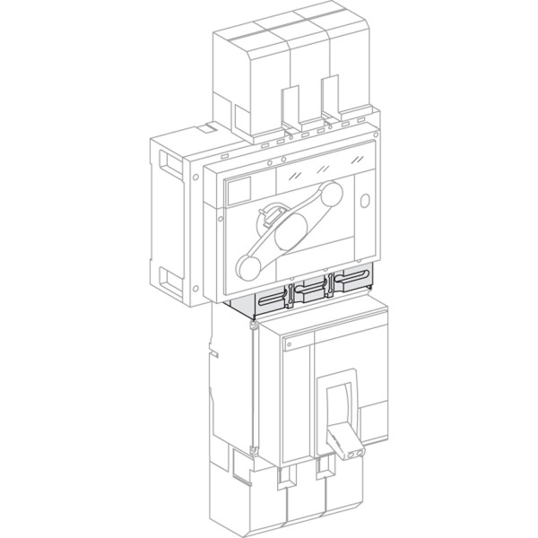 Cache raccordement 3p