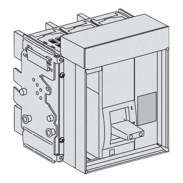 Schneider Electric Bloc de Coupure Compact Ns800L 800 A 3P Débrochable