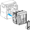 Schneider Electric Bloc de Coupure Compact Ns1000H 1000 A 4P Débrochable