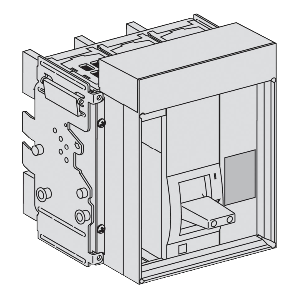 Schneider Electric Bloc de Coupure Compact Ns1250H 1250 A 3P Débrochable