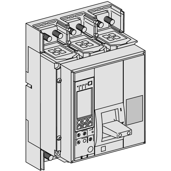 Schneider Electric Disjoncteur Compact Ns800L Micrologic 5.0 800 A 4P 4D