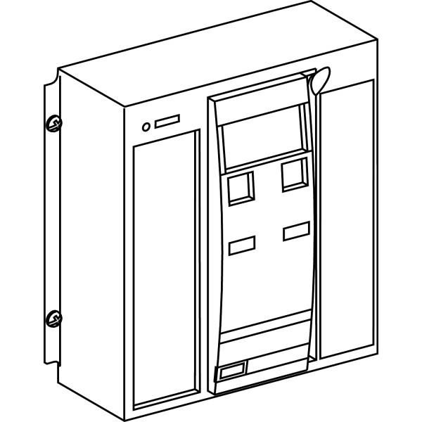 Schneider Electric Rechange Plastron Appareil pour 3/4 Poles Nt