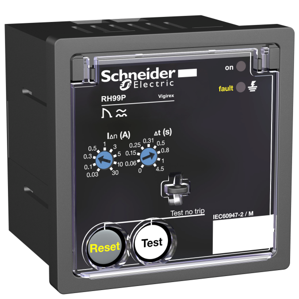 Schneider Electric Vigirex Rh99P 380-415Vac Sensibilité 0,03A-30A Réarmement Manuel
