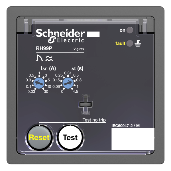 Schneider Electric Vigirex Rh99P 110-130Vca Sensibilité 0,03-30A Réarmement Automatique