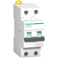 Act9 ic60 rcbo - disjoncteur differentiel - 2p - 10a - 30ma - c -10ka - type asi