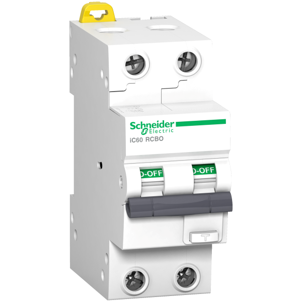 Act9 ic60 rcbo - disjoncteur differentiel - 2p - 16a - 300ma - c -10ka - type ac