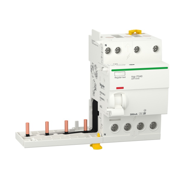 Acti9 itg40 - module différentiel vigi tête de groupe - 4p 40a 300ma type a si