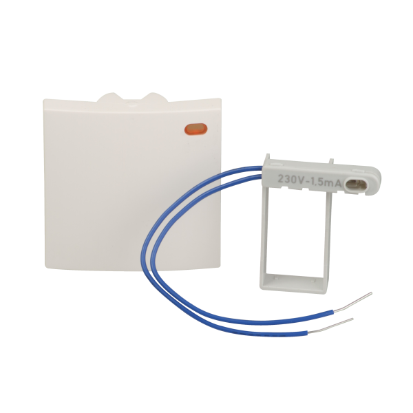 Alréa, Kit voyant touche + lampe à néon 230V 1,5mA, blanc polaire