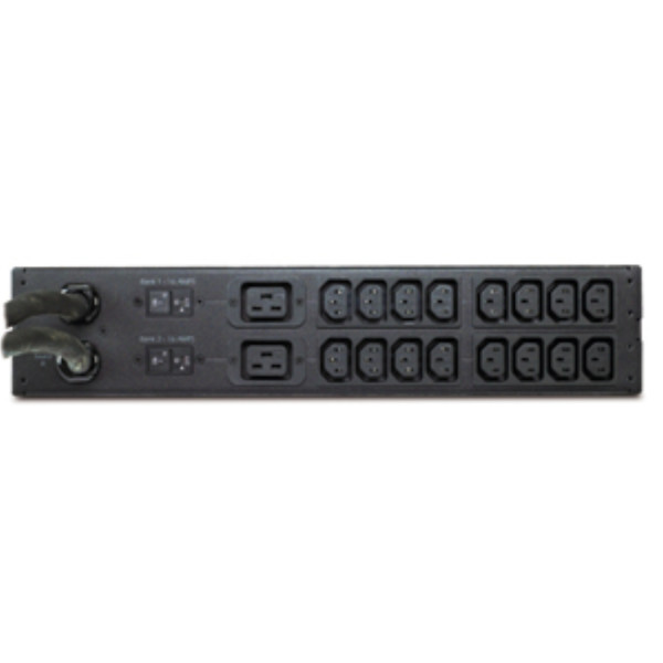 Apc - rack ats - 230v - 32a - iec309 in - (16) c13 (2) c19 out