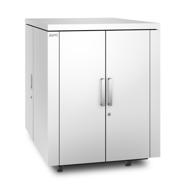 Schneider Netshelter cx - 18u intl 750 mm wide x 1130 mm deep enclosure white finish