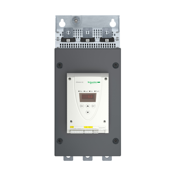 DEMARREUR PROGRESSIF ELECTRONIQUE CONTROLE 110V PUISSANCE 210A 440V