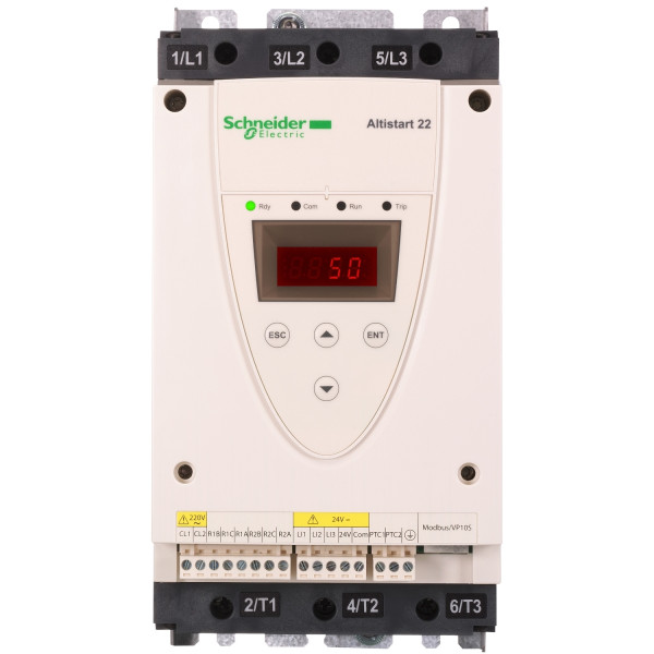 Schneider Electric Demarreur Progressif Electronique Controle 220V Puissance 47A 600V