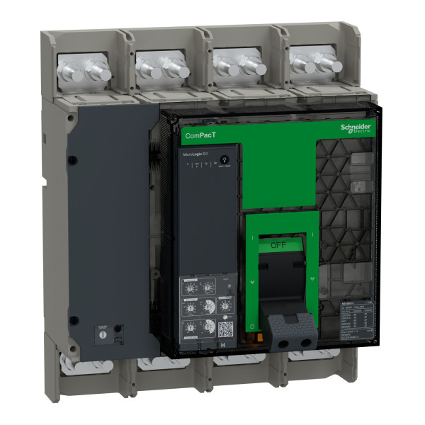 Compact ns630l - disjoncteur - micrologic 2.a 630a - 3p - 150ka - fixe - manuel