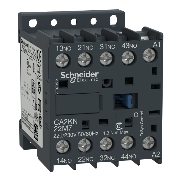 Schneider Electric Contacteur Ca2K 2 F Plus 2 O Instantané 10 A 115 V Ca