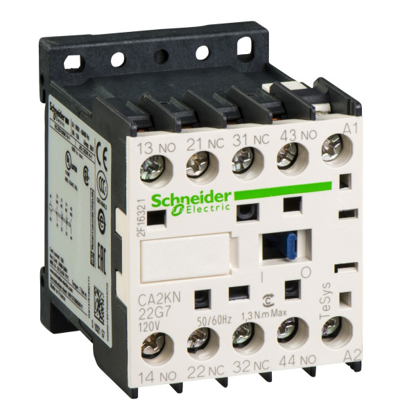 Schneider Electric Contacteur Ca2K 2 F Plus 2 O Instantané 10 A 120 V Ca