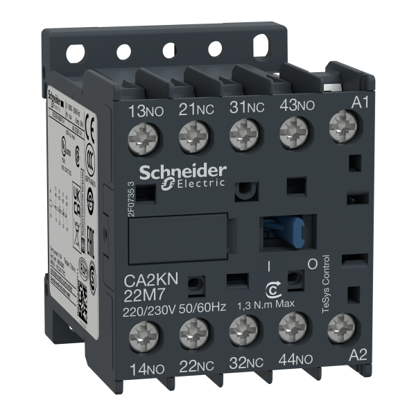 Schneider Electric Contacteur Ca2K 2 F Plus 2 O Instantané 10 A 120 V Ca