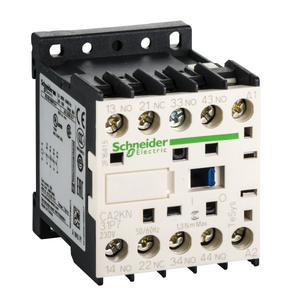 Schneider Electric Contacteur Ca2K 3 F Plus 1 O Instantané 10 A 230 V Ca