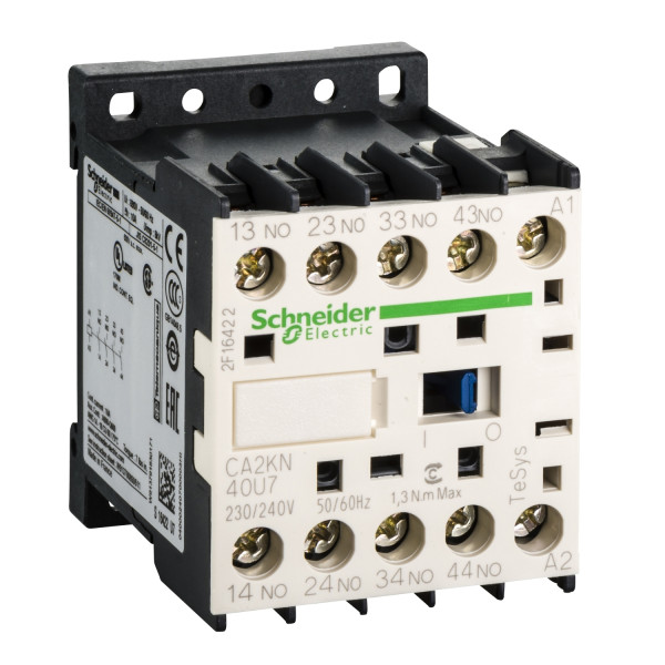 Schneider Electric Contacteur Ca2K 4 F Plus 0 O Instantané 10 A 230 à 240 V Ca