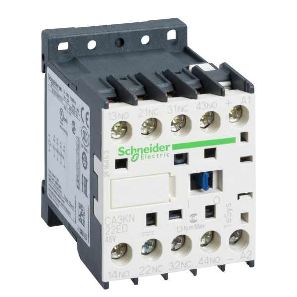 Schneider Electric Contacteur Ca3K 2 F Plus 2 O Instantané 10 A 48 V Cc