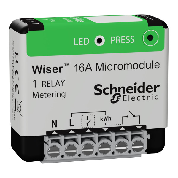 Wiser - micromodule encastré - zigbee - pour pilotage ballon eau chaude