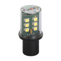Schneider Electric Lampe de Signalisation Del Clignotante Blanc Ba 15D 24 V