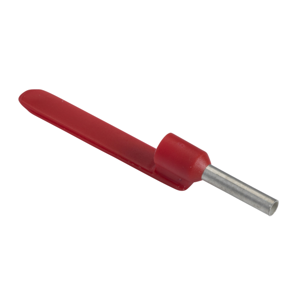 Schneider Electric Embout de câblage Porte-repères Format Moyen 1 Mm² Rouge