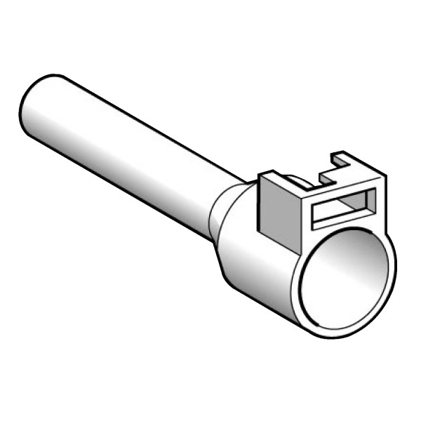 Schneider Electric Embout de câblage pour Porte-repères Format Long 16 Mm² Blanc