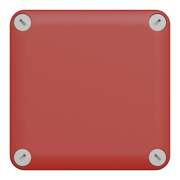 Boîte de dérivation Schneider Mureva Box rouge - 105x105