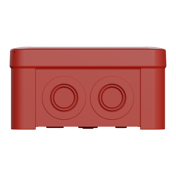 Boîte de dérivation Schneider Mureva Box rouge - 105x105