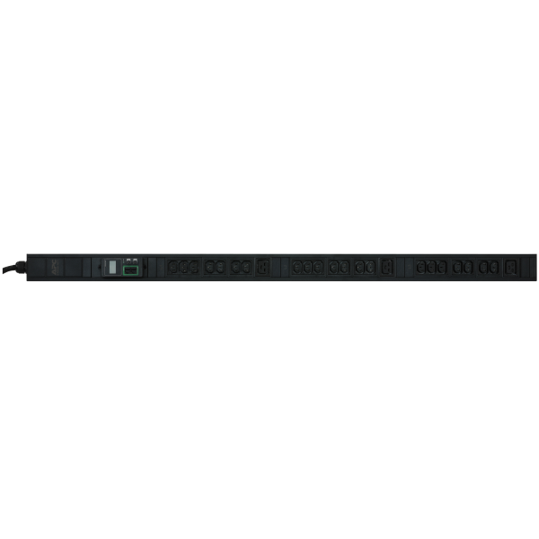 Easy pdu - mesuré - zero u - 11 kw 230v - (21) c13 & (3) c19 - iec309