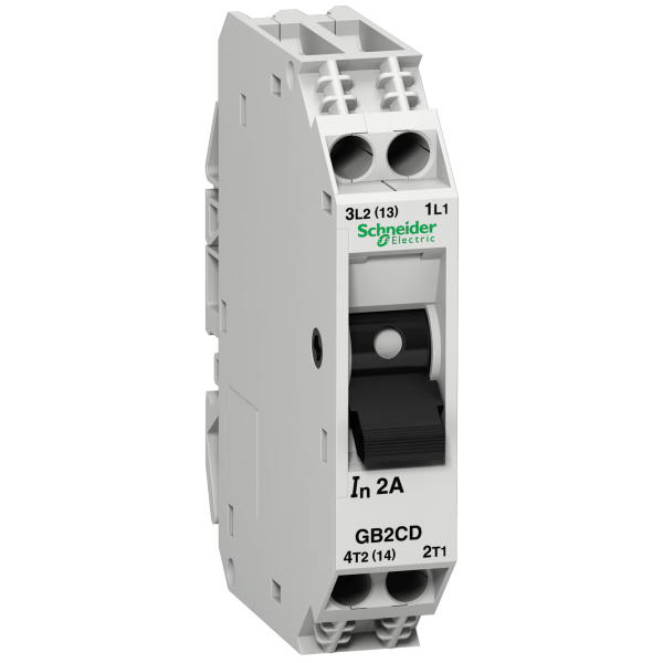 Schneider Electric Disjoncteur pour Circuit de Contrôle Gb2Cd 2 A 1P Plus N 1D