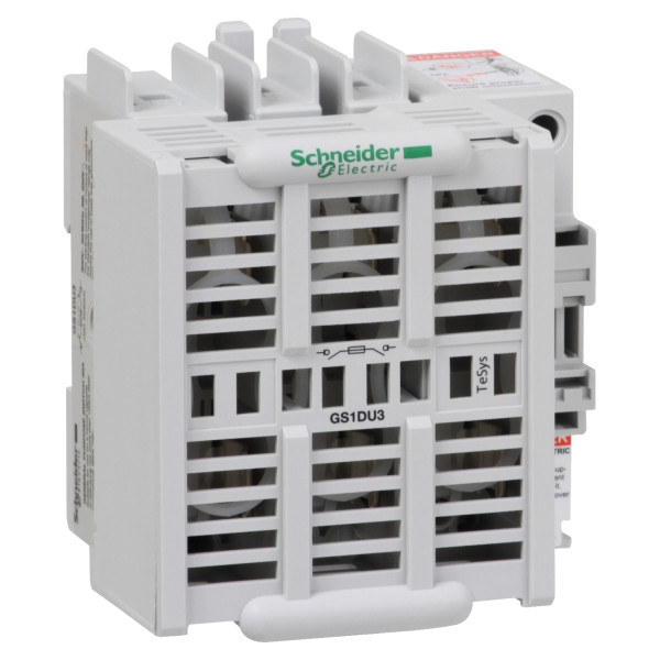 Schneider Electric Bloc de Base Interrupteur sectionneur Fusible Gs1 3P 3 F 30 A