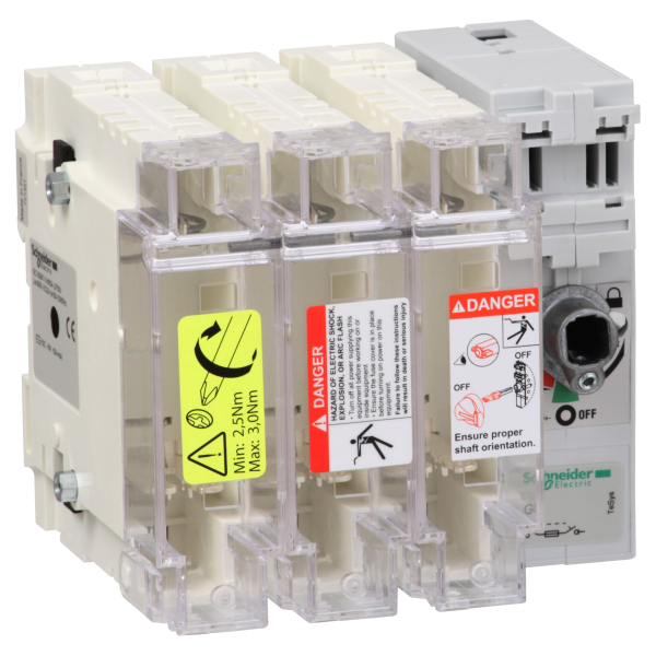 Schneider Electric Interrupteur sectionneur Fusible 3X 125A 22X58