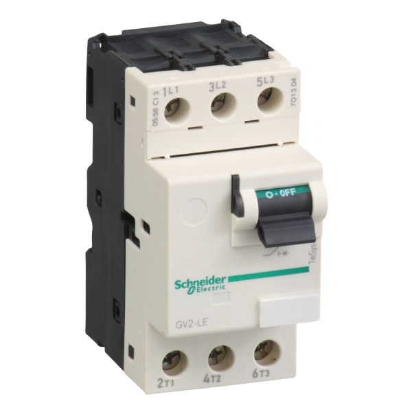 Schneider Electric Disjoncteur Moteur Gv2Le 1 A 3P 3D Déclencheur Magnétique